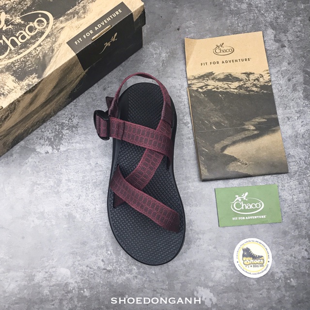 Dép Chaco nam cao cấp hàng hộp. Sandal chaco z1 mận