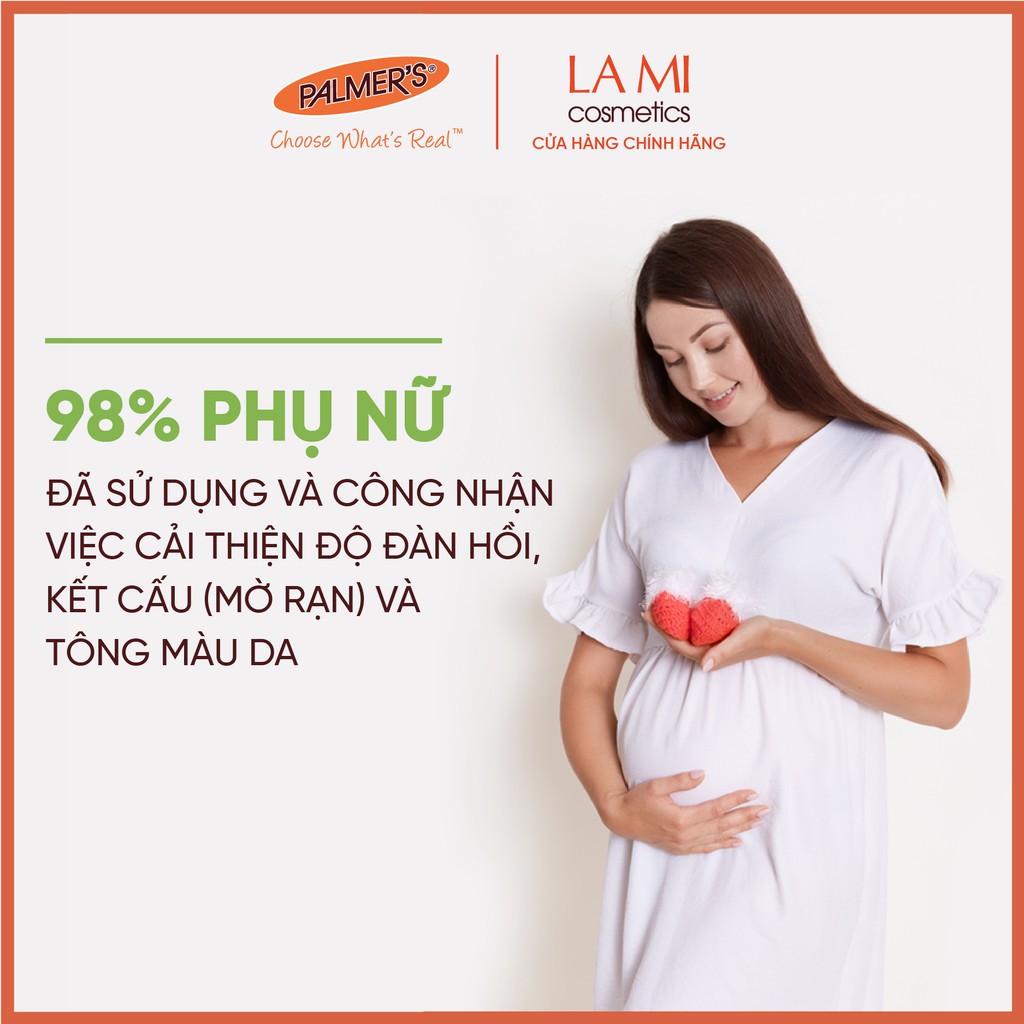 (Mini Size) Kem ngăn ngừa và hỗ trợ làm giảm rạn da Palmer's 11g [Nhập Khẩu Chính Hãng]