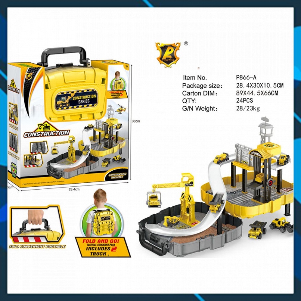 Đồ chơi công trường, mô hình công trường xây dựng cho trẻ