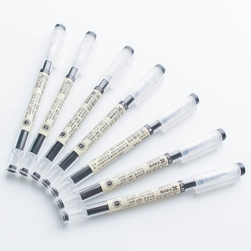 Bút Mực Đen Ngòi 0.35mm Dùng Cho Văn Phòng Và Trường Học