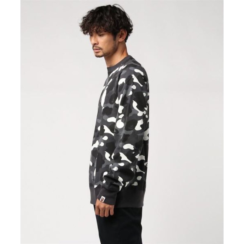 [ Chính Hãng] Áo thun sweater BAPE City Camo Crewneck M