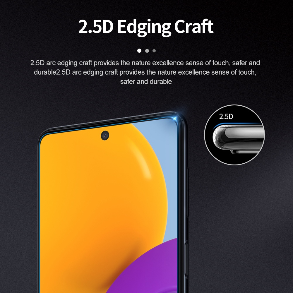 Kính cường lực bảo vệ màn hình Nillkin Amazing H+ PRO chống cháy nổ cho Samsung Galaxy M52 5G