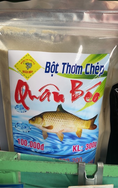 Bột thơm câu cá chép Quân Béo