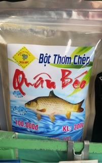 Bột thơm câu cá chép Quân Béo 300g