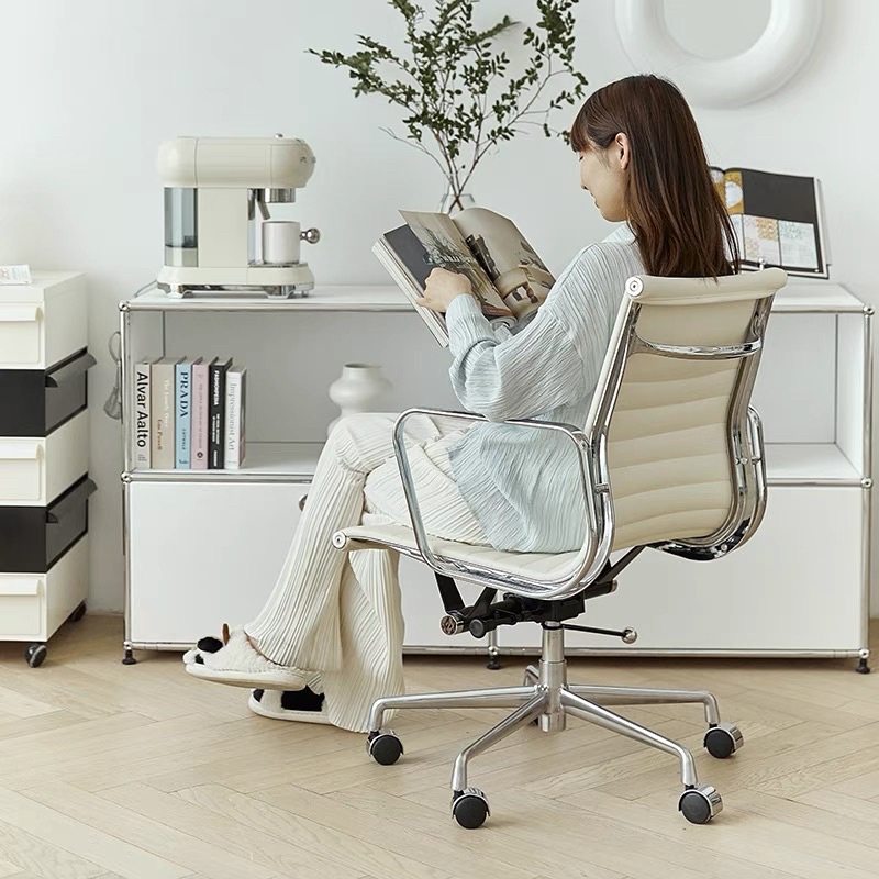 Ghế văn phòng Eames chair có trục xoay phong cách Hàn Quốc