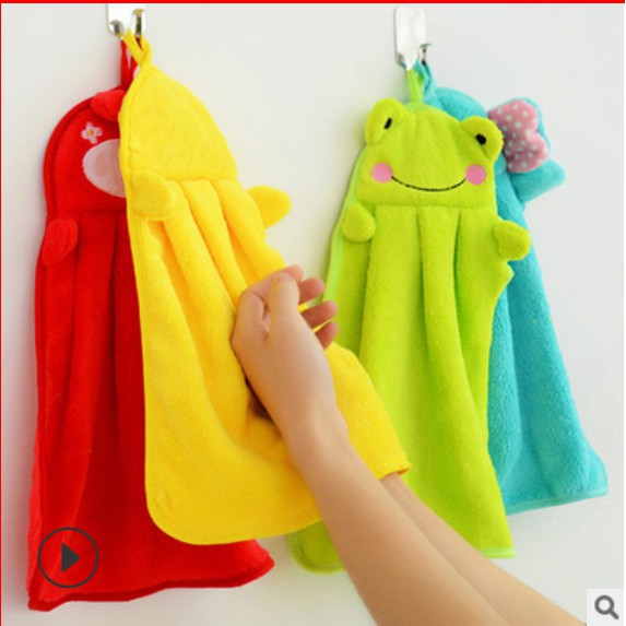 Khăn Lau Tay Hình Thú Siêu Dễ Thương