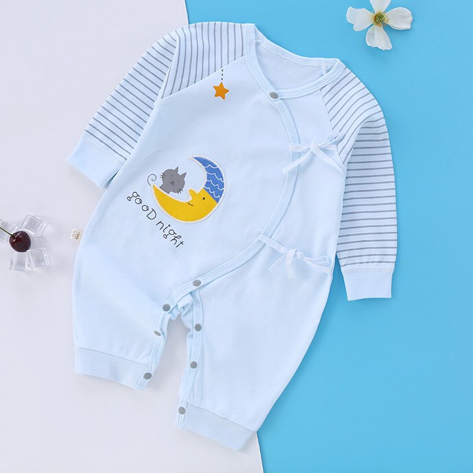 Body dài tay YUANBABY cho bé sơ sinh ( từ newborn - 7kg)