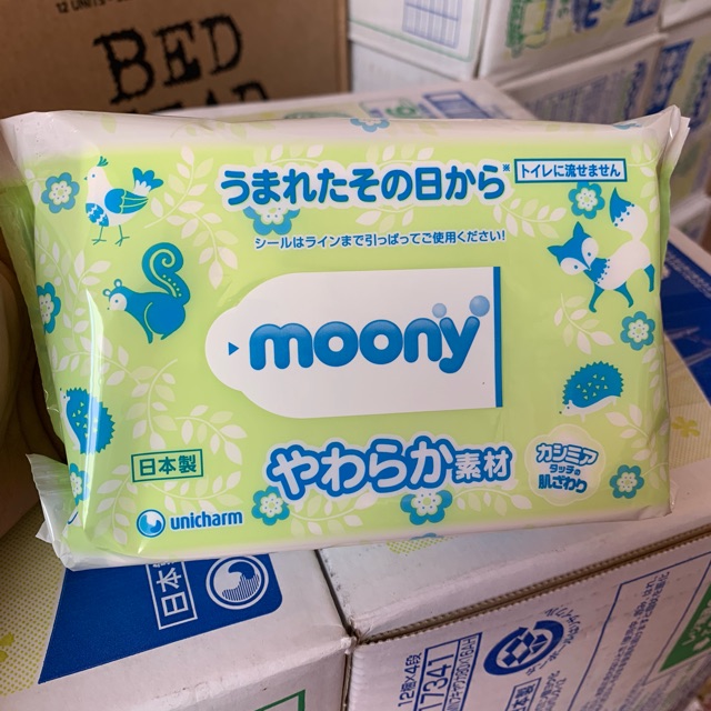 Giấy ướt Moony