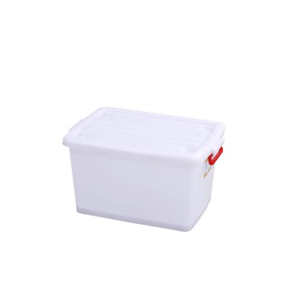 (Hà Nội) Thùng nhựa 55L đựng đồ đa năng Duy Tân (Trắng Đục)