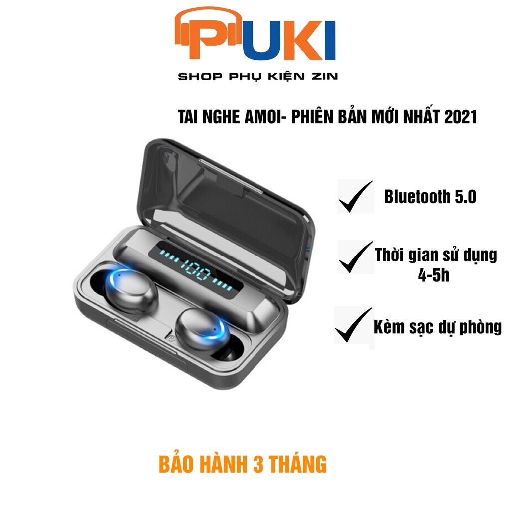 Tai nghe không dây bluetooth AMOI F9 Pro- phiên bản mới nhất 2021