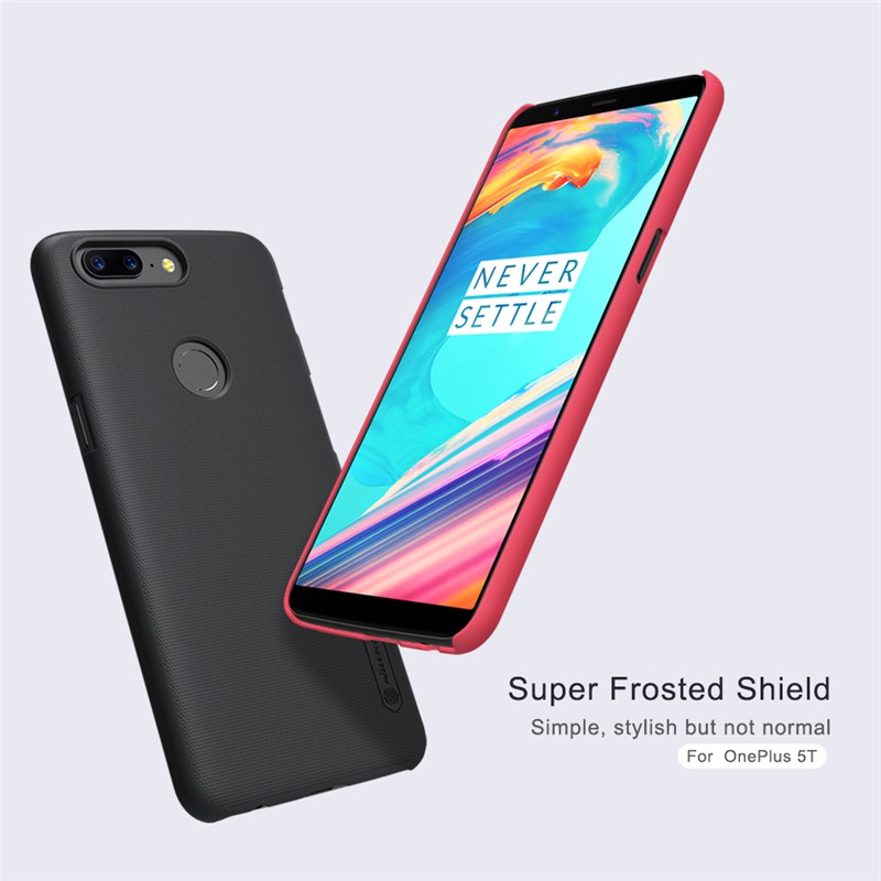 Ốp điện thoại nhựa cứng nhám mờ cho OnePlus 5T