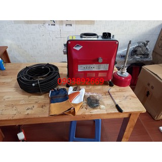 Máy lò xo thông tắc cống gq150 - cống suất lớn 1800w