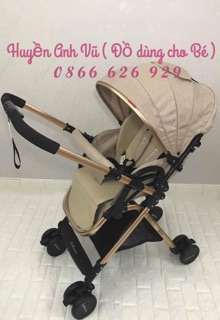 ( TẶNG QUÀ ) xe đẩy 2 chiều gập gọn