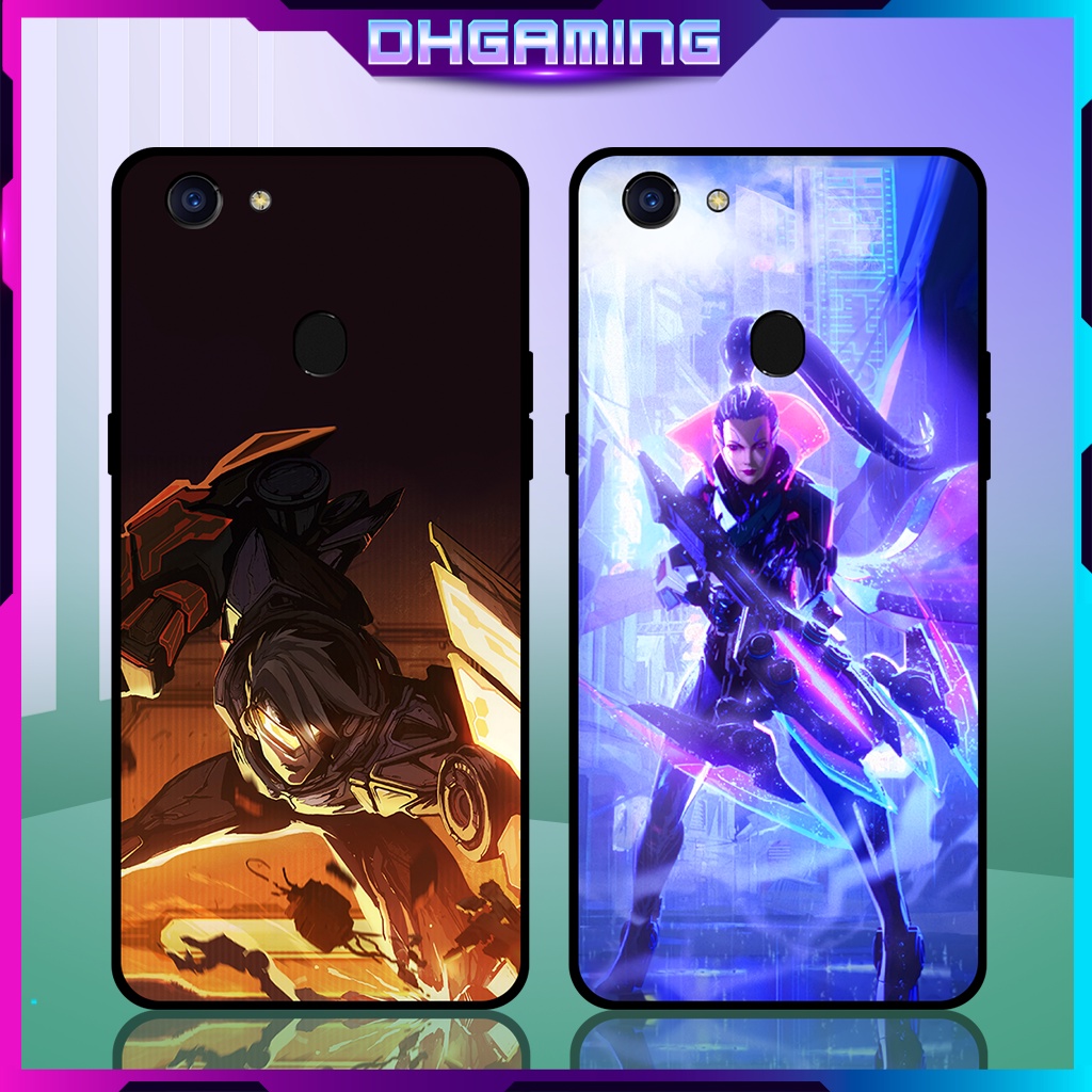 Ốp điện thoại F5 - F5 YOUTH - F7 in game liên minh Vayne Project Fanart & Vi Project Fanart-  DH Gam