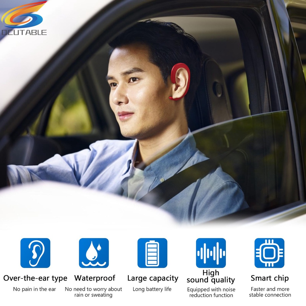 Tai nghe bluetooth 4.1 không dây truyền âm qua xương có mic