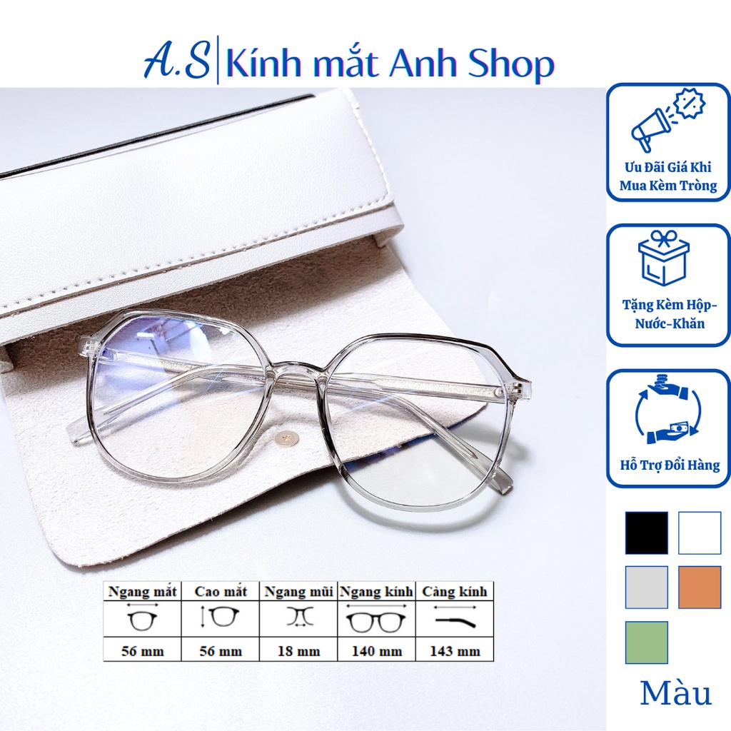 Kính lục giác thời trang đẹp và chắc chắn chất liệu nhựa kiểu dáng to cá tính 30065