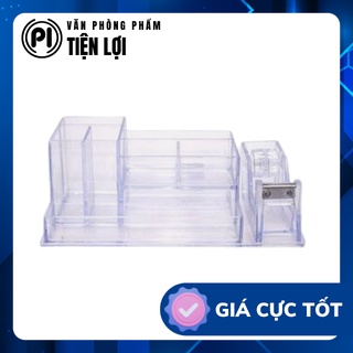 Hộp cắm bút mica Xukiva 184 hình chữ nhật, kích thước là