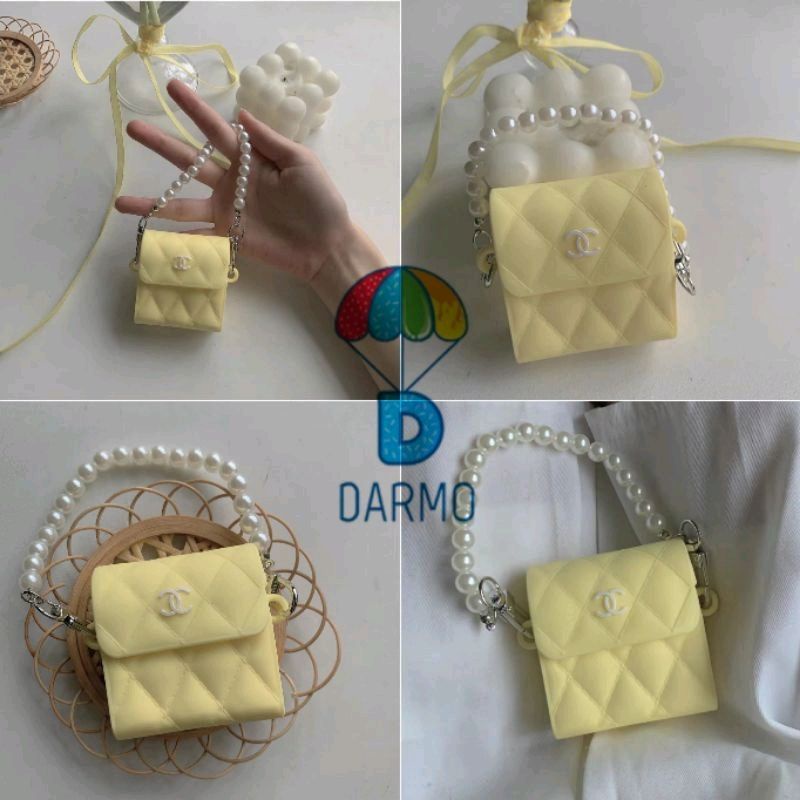 Case bảo vệ tai nghe Pro/1/2 túi xách màu vàng