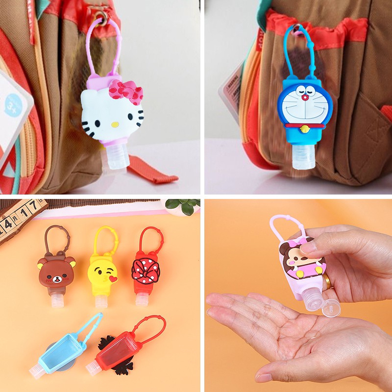 Bình đựng nước rửa tay hình tròn dễ thương dung tích 30ml