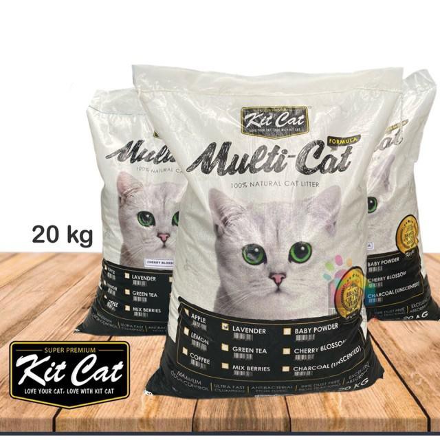 [SIÊU TO, SIÊU KHỔNG LỒ, SIÊU TIẾT KIỆM] Cát vệ sinh cho mèo Kitcat - 20kg