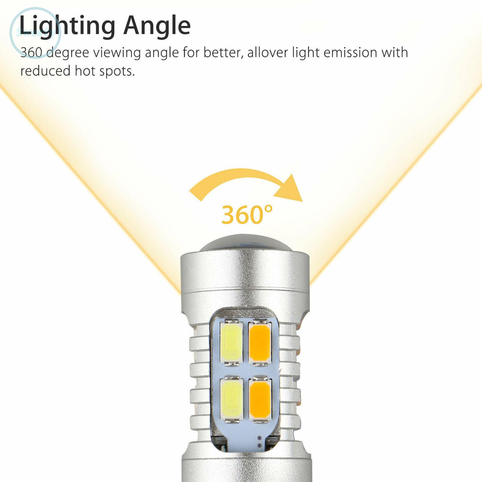 Set 2 Đèn Led Tín Hiệu Cho Xe Ô Tô 1157 Drl