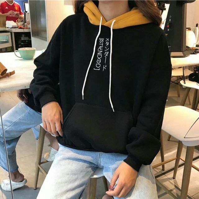 Áo hoodie thêu chữ nhật | BigBuy360 - bigbuy360.vn
