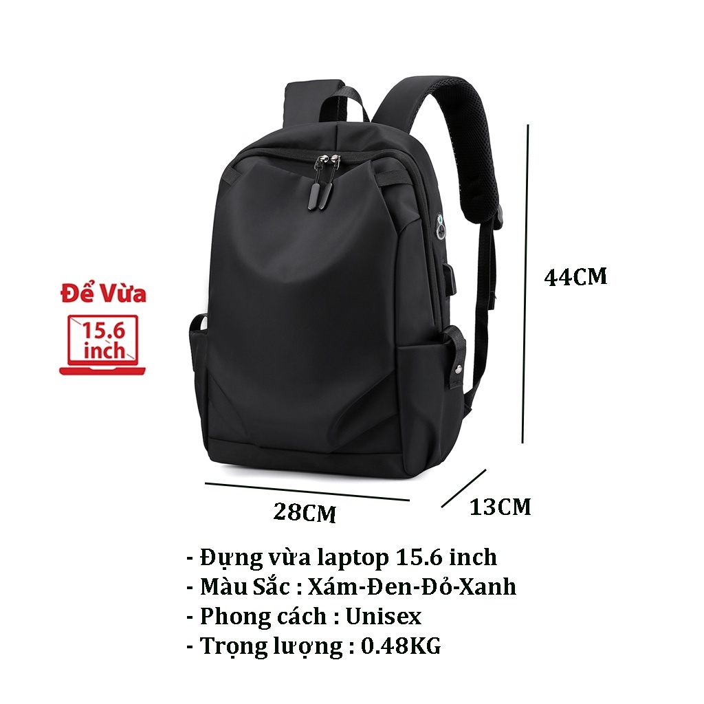 Balo Công Sở Thời Trang Nam Nữ Chống Nước, Ba Lô laptop 15.6inch Phù Hợp Đi Làm, Du Lịch, Đi Chơi , Đựng Máy Tính