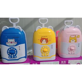 [MS096] Két sắt mini thông minh hình vali