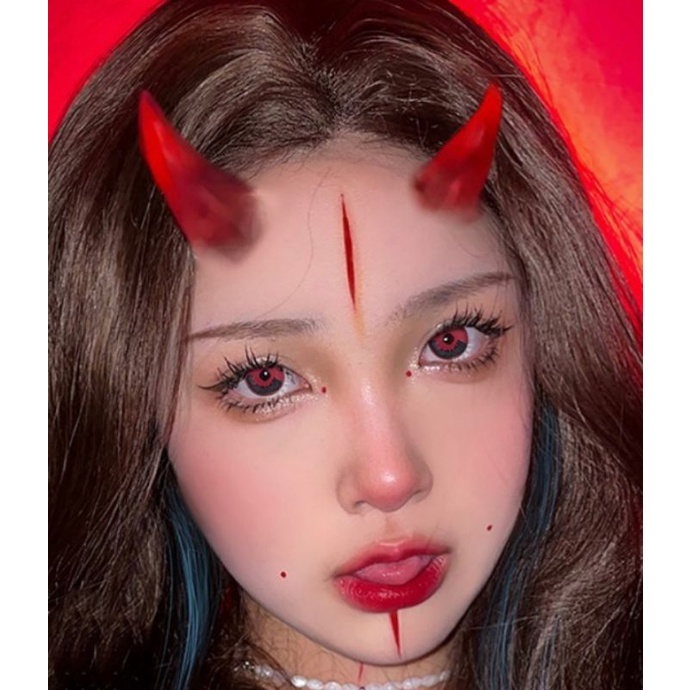 [sẵn] Mi giả cosplay tự nhiên (mi giả trên hóa trang) mã model 21B [Miu Cosplay]