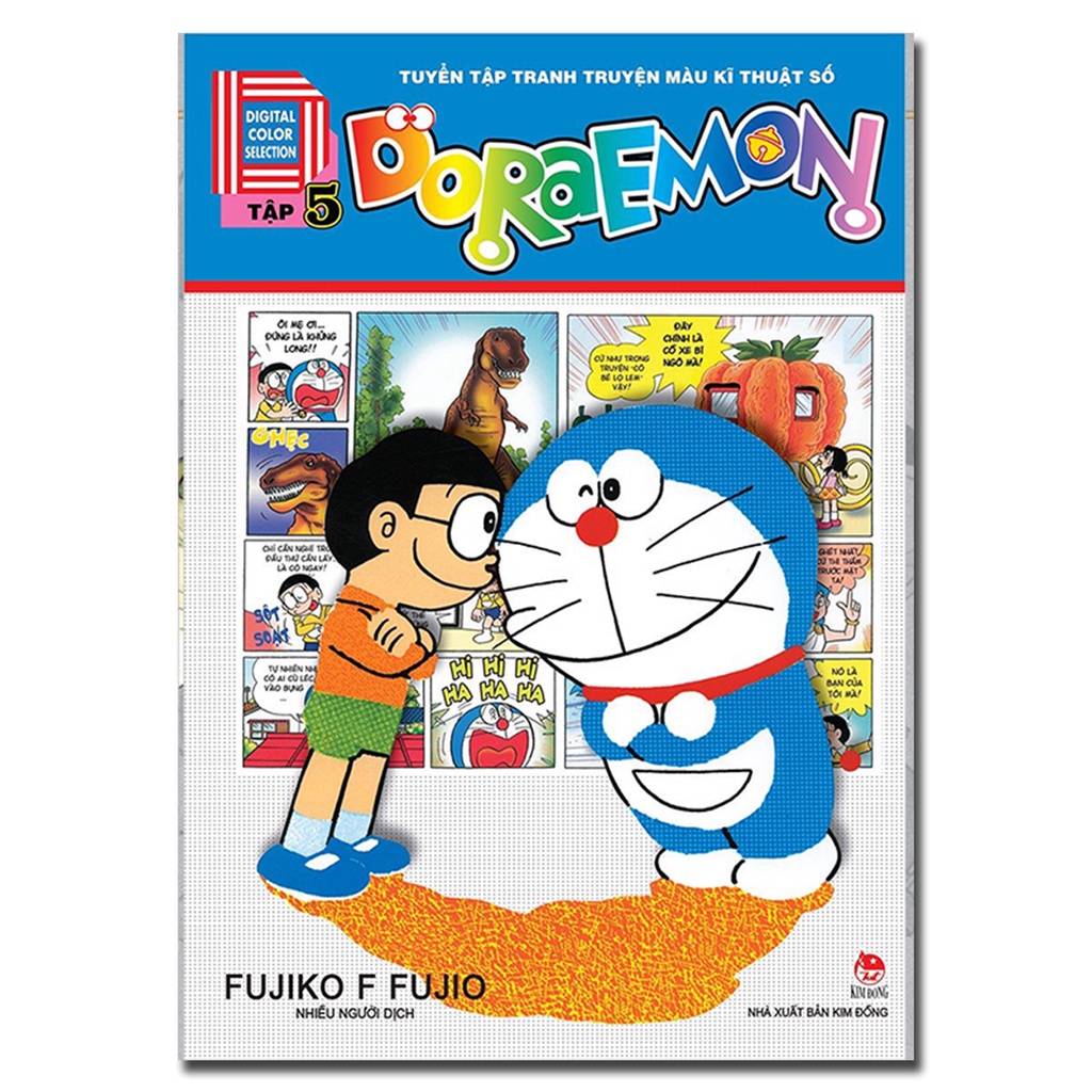 Truyện Tranh - Doraemon Tuyển tập tranh truyện màu kĩ thuật số (Tập  1- 6)