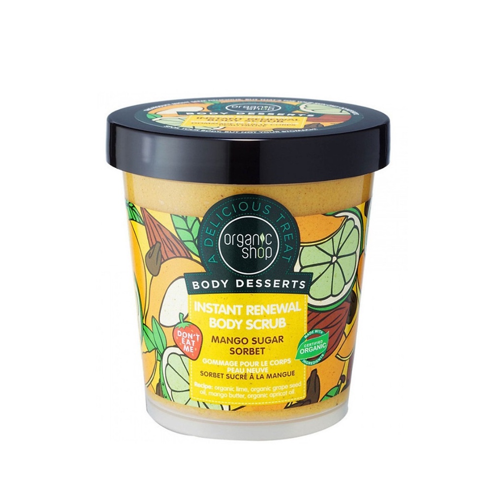 Tẩy Tế Bào Chết Dưỡng Thể Organic Shop Body Desserts Organic Shop 450g - Khongcoson