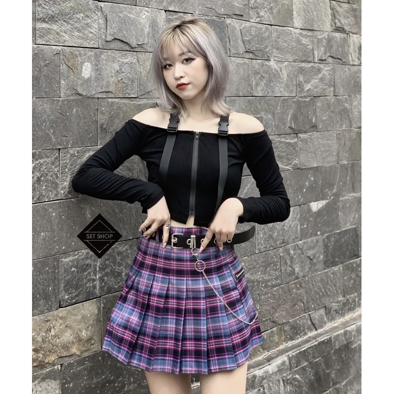 Áo trễ vai cài | BigBuy360 - bigbuy360.vn