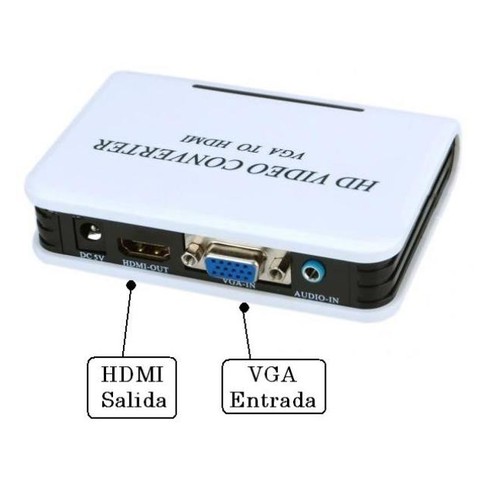 Box chuyển VGA sang HDMI (FY1316W) chuyển laptop pc các thiết bị củ sang tivi hình ảnh chất lượng cao