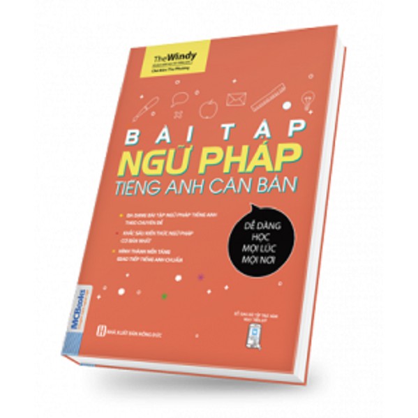 Sách - Bài Tập Ngữ Pháp Tiếng Anh Căn Bản (Bìa Cam)