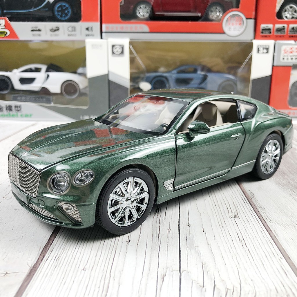 Xe mô hình tĩnh 1:24 ô tô Bentley Continental GT 2 cửa hãng XLG