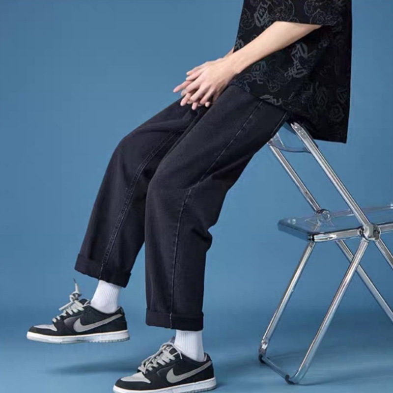 "RẺ VÔ ĐỊCH" Quần Jeans, Quần jeans baggy đen ful nam ống suông, rộng, hottrend 2021-XX MENS FASHION!