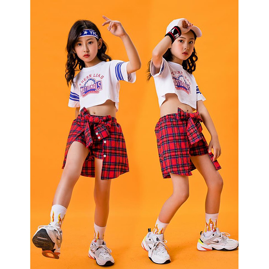 Trang phục nhảy hiện đại trẻ em ZB08 - Set Nationals