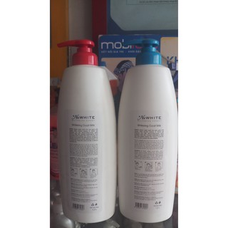 Sữa tắm NuWhite 1.2 tinh chất Sữa Dê - Dâu