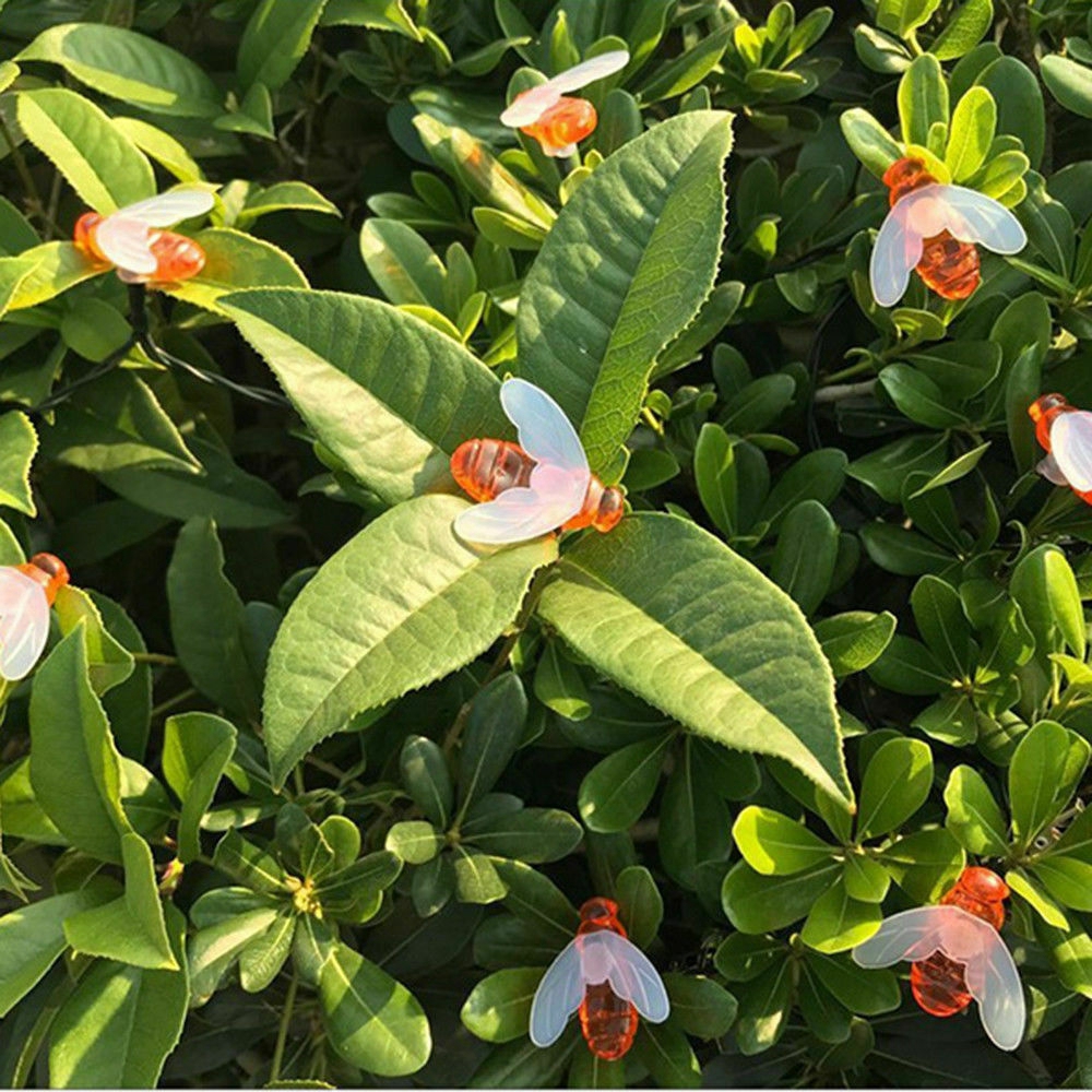 Đèn trang trí giáng sinh chống thấm nước hình con ong