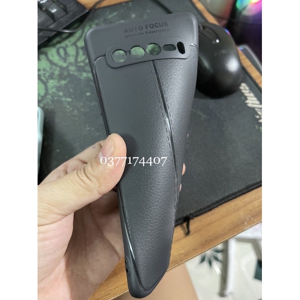 Ốp lưng cho Samsung S10 5G Vân giả da AuTo Focus ôm máy bảo vệ camera siêu đẹp