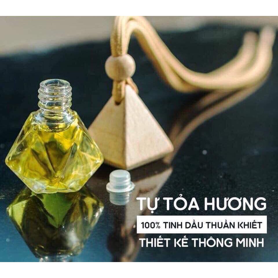 Tinh Dầu Treo Xe Ô Tô, Tủ Quần Áo, Nhà, WC Xua Đuổi Các Loại Côn Trùng [Hương Quế, Bạc Hà, Oải Hương, Xả Chanh]