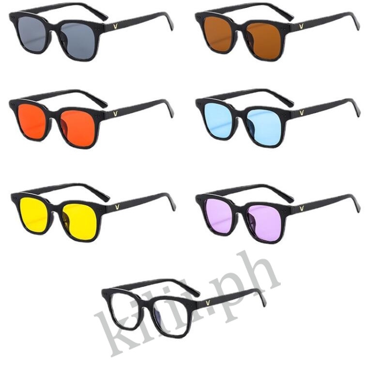 Kính Mắt 🌹FREE SHIP 🌹 Kính Mát Gọng Chữ V Nhiều Màu Thời Trang Unisex