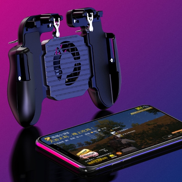 Tay Cầm Chơi Game PUBG H1501 L1R1 Cho Điện Thoại Android