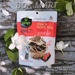 Snack Bibigo rong biển vị kim chi 25g
