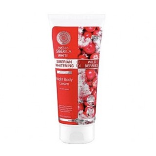 Kem dưỡng trắng body cream ban đêm natura siberica