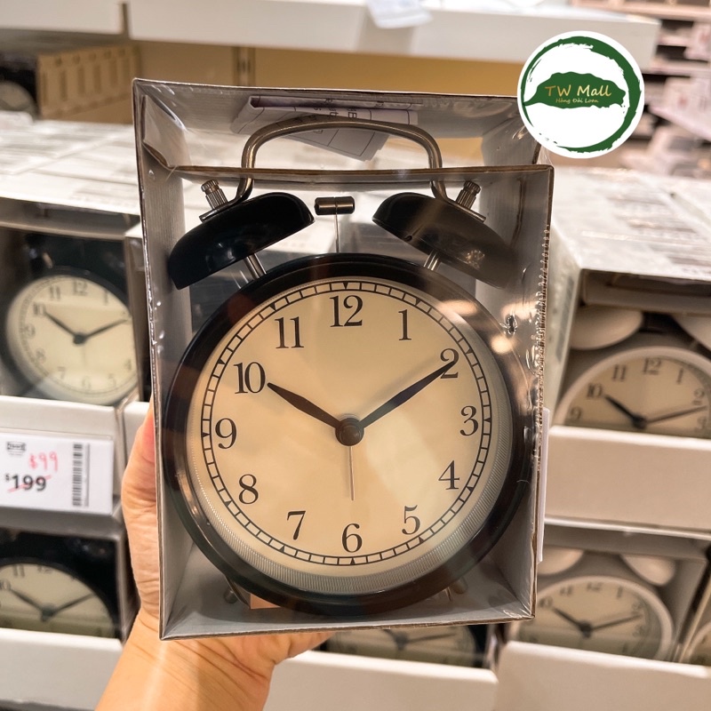 ĐỒNG HỒ ĐỂ BÀN IKEA DEKAD - 2 MÀU - TW MALL