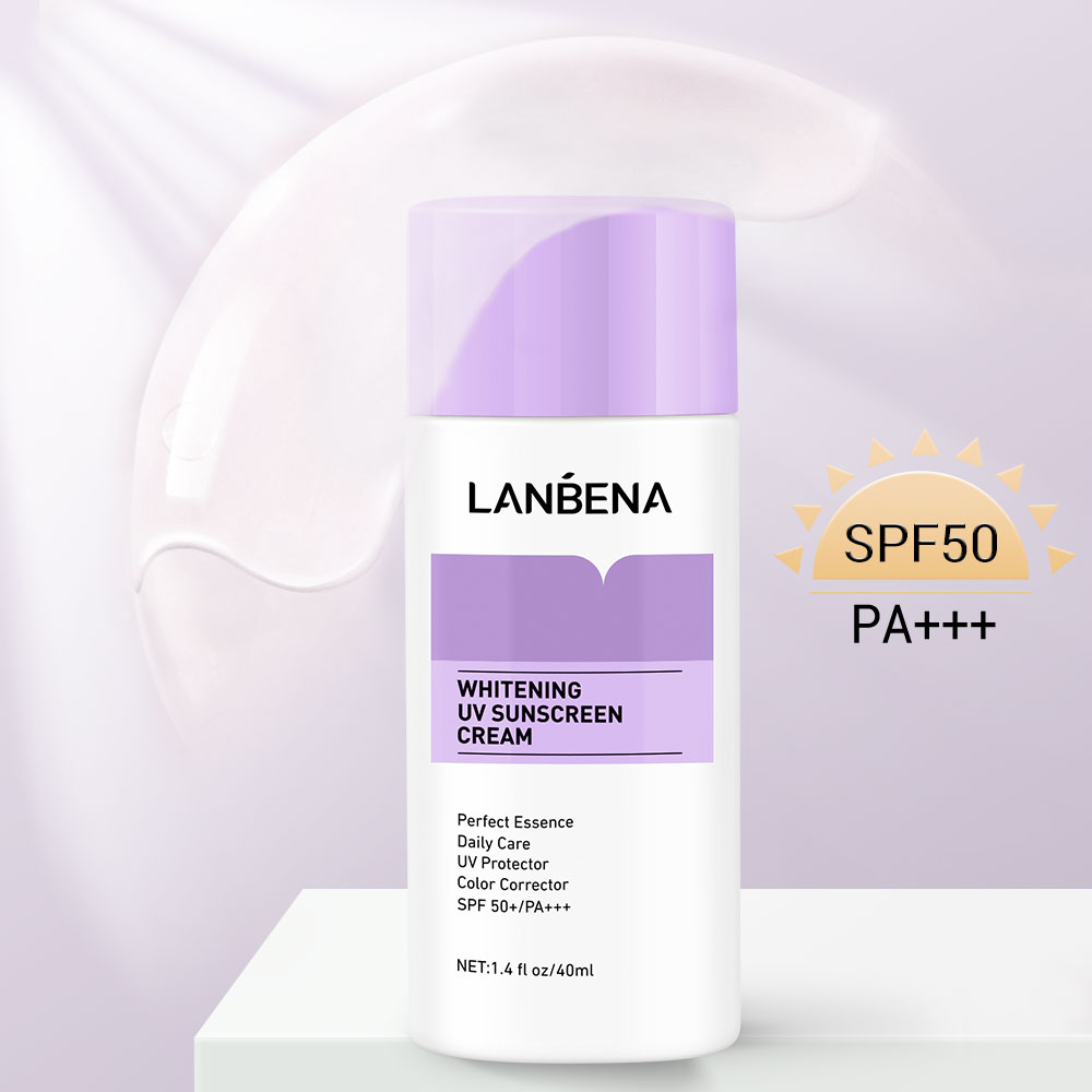 Kem chống nắng UV Lanbena Spf50+ làm trắng da chất lượng cao 40ml