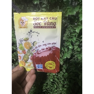 Bột rau câu con Sóc Vàng 12g