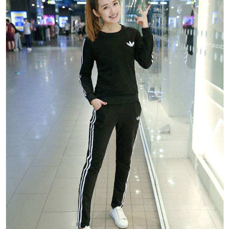 [HOT] Bộ Thể Thao Đen Dài 2 Sọc H1734 | BigBuy360 - bigbuy360.vn