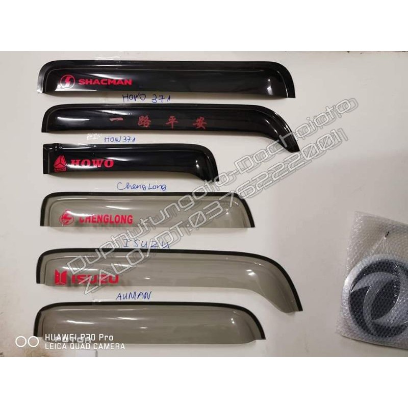 BỘ che mưa các loại xe tải tự chọn KIA, HUYNDAI, DONGFENG,CHENGLONG,HOWO,TMT...